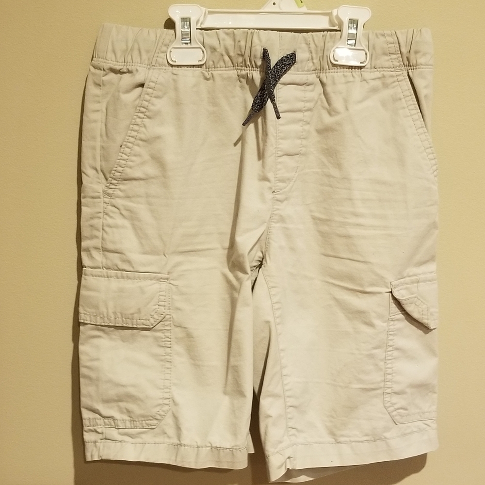 Khaki Cargo Shorts